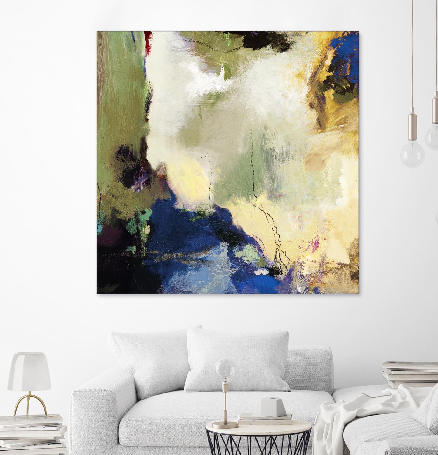 Elegant Mess by PI Studio on GIANT ART - beige abstract