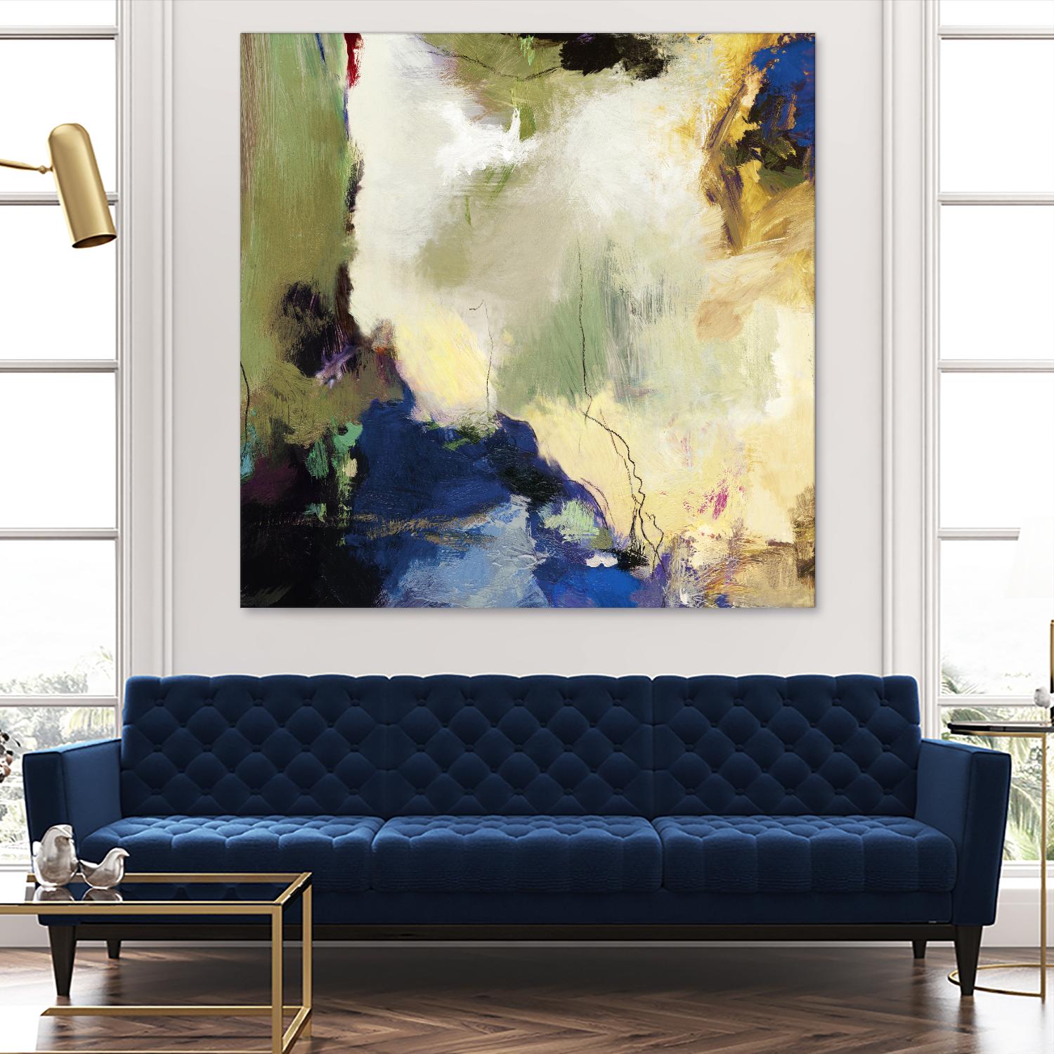 Elegant Mess by PI Studio on GIANT ART - beige abstract