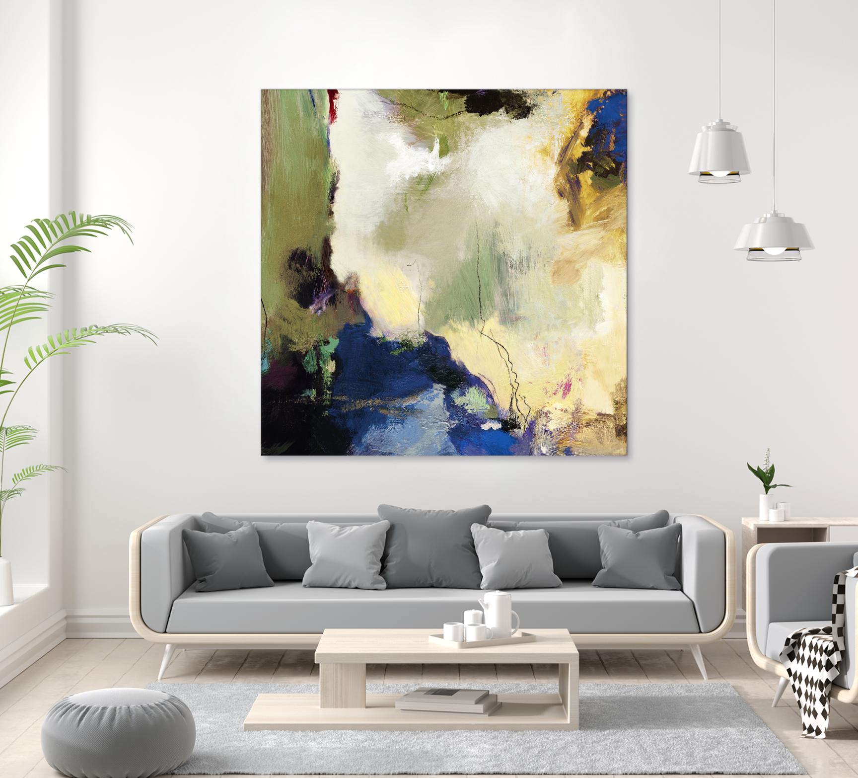 Elegant Mess by PI Studio on GIANT ART - beige abstract