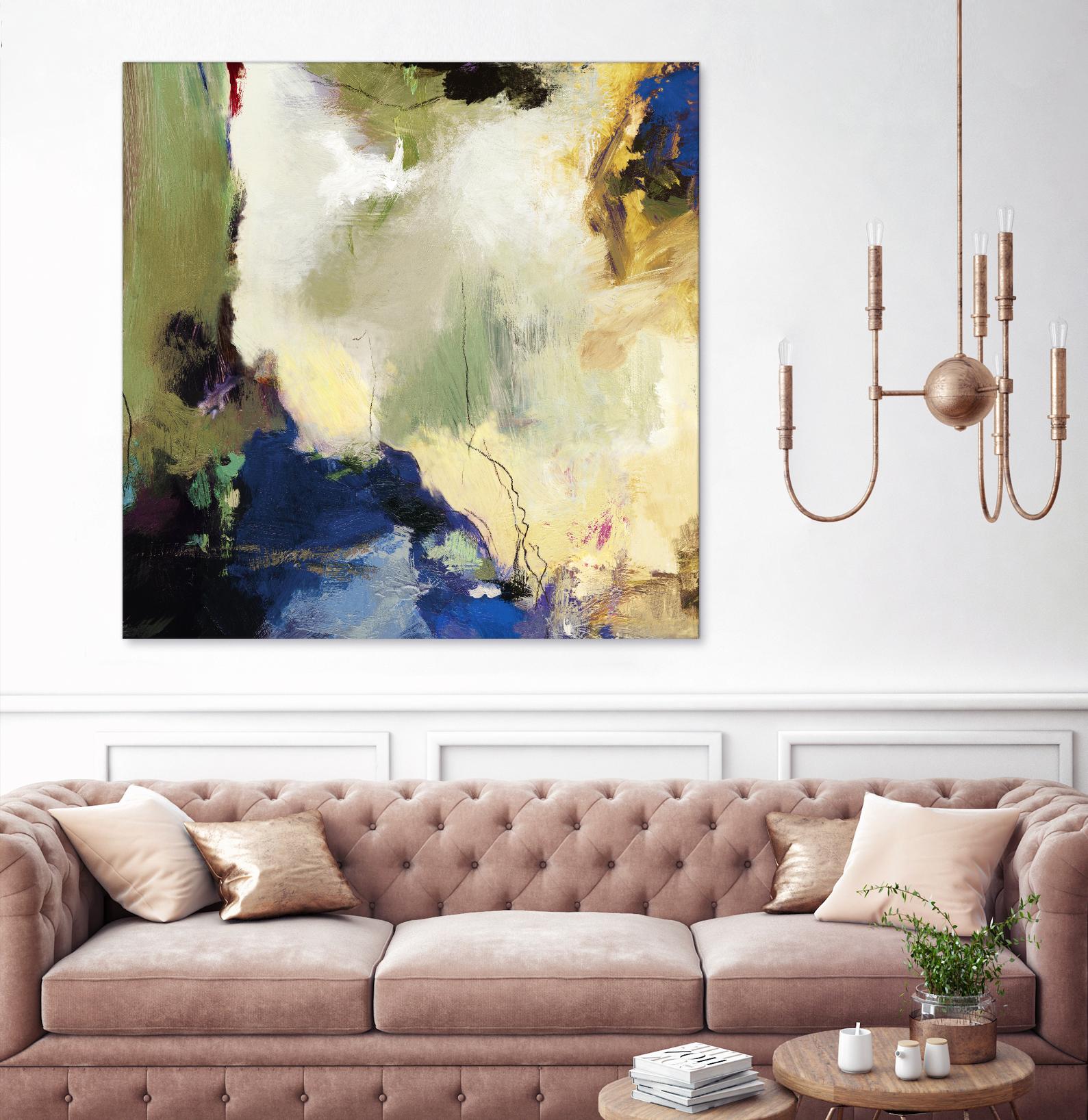 Elegant Mess by PI Studio on GIANT ART - beige abstract