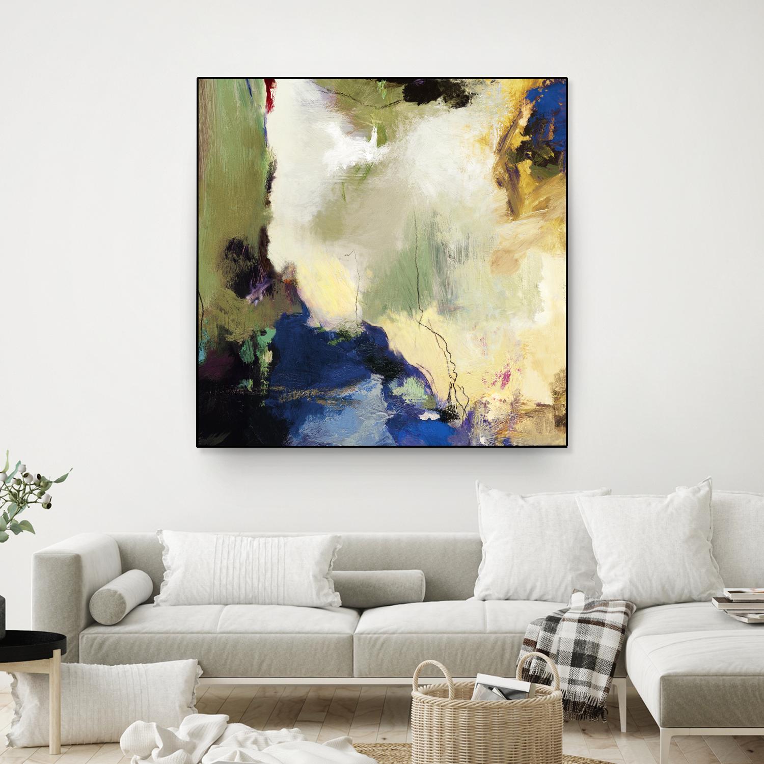 Elegant Mess by PI Studio on GIANT ART - beige abstract