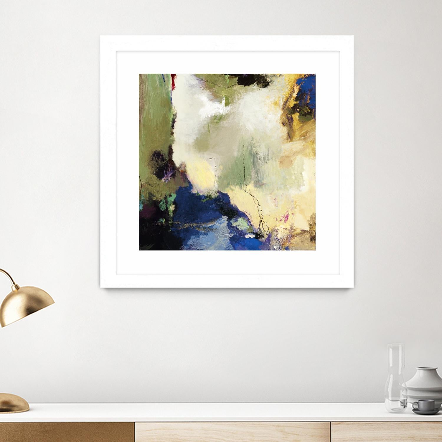 Elegant Mess by PI Studio on GIANT ART - beige abstract