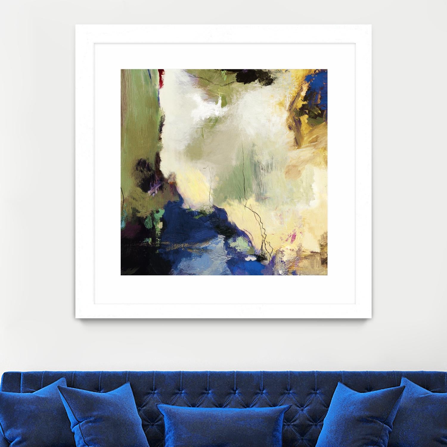 Elegant Mess by PI Studio on GIANT ART - beige abstract