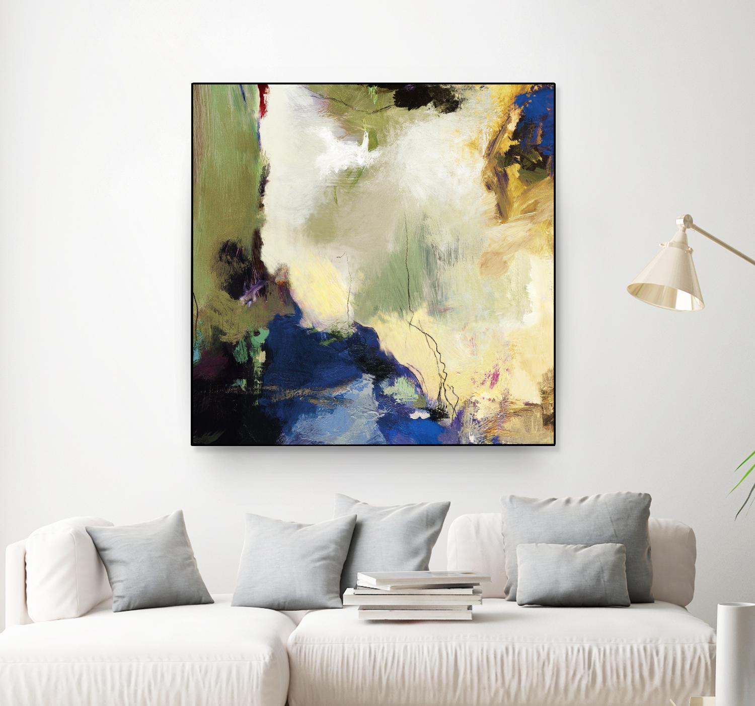 Elegant Mess by PI Studio on GIANT ART - beige abstract