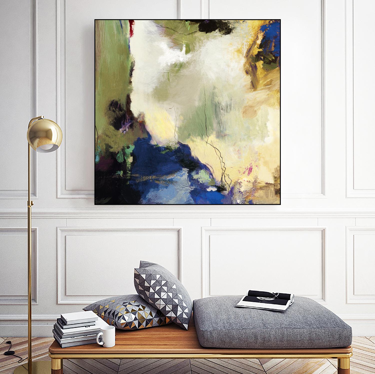 Elegant Mess by PI Studio on GIANT ART - beige abstract