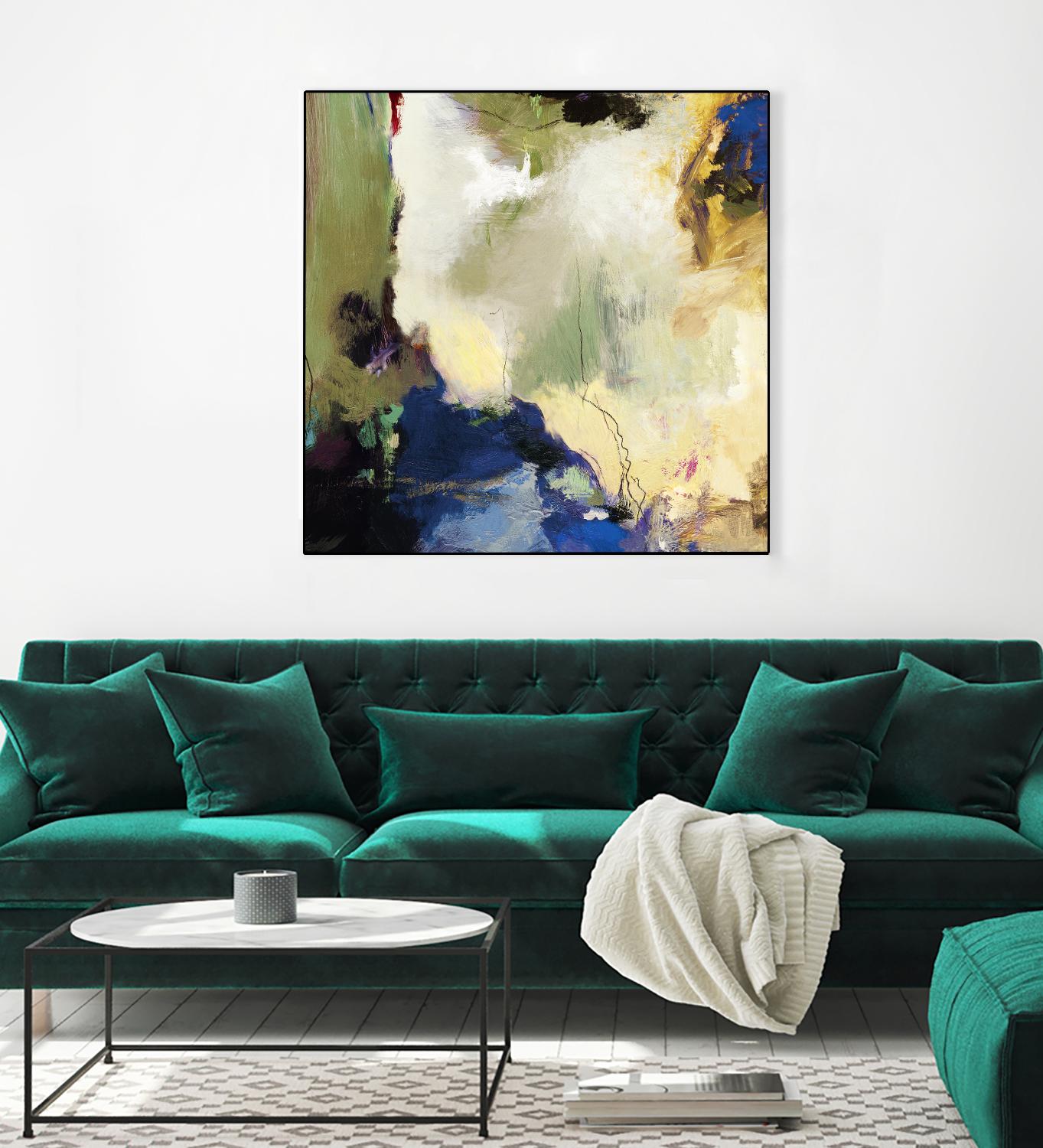 Elegant Mess by PI Studio on GIANT ART - beige abstract