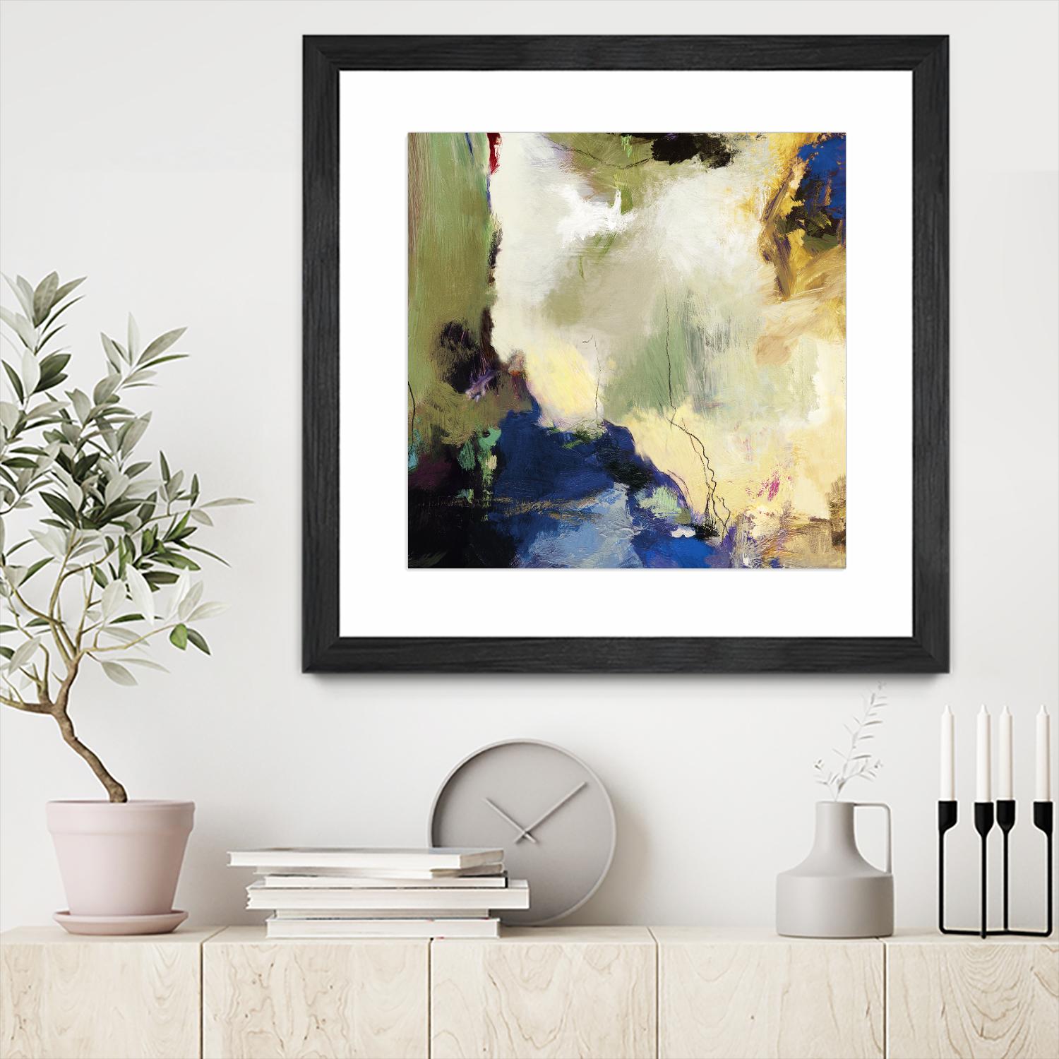 Elegant Mess by PI Studio on GIANT ART - beige abstract