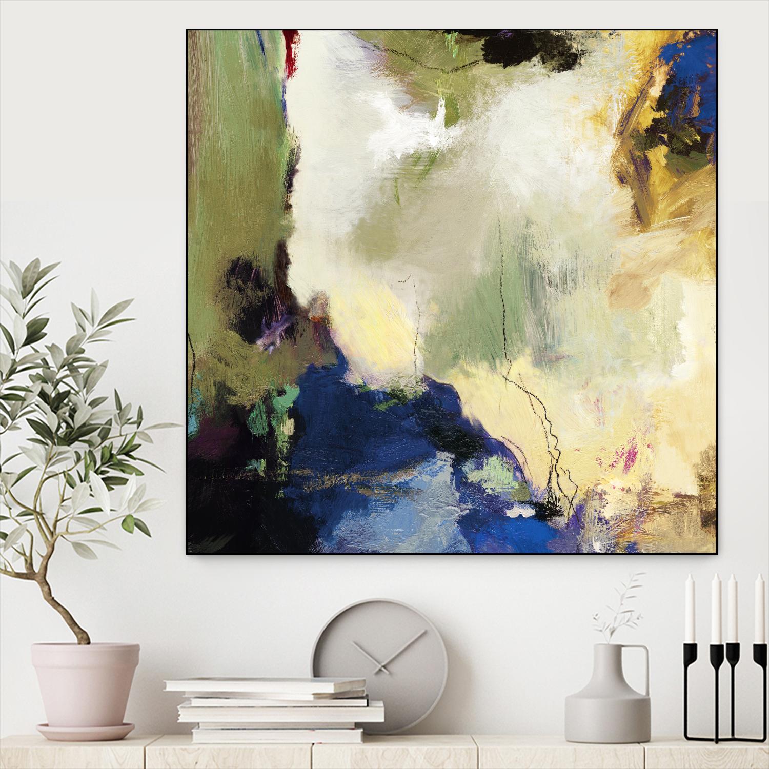 Elegant Mess by PI Studio on GIANT ART - beige abstract