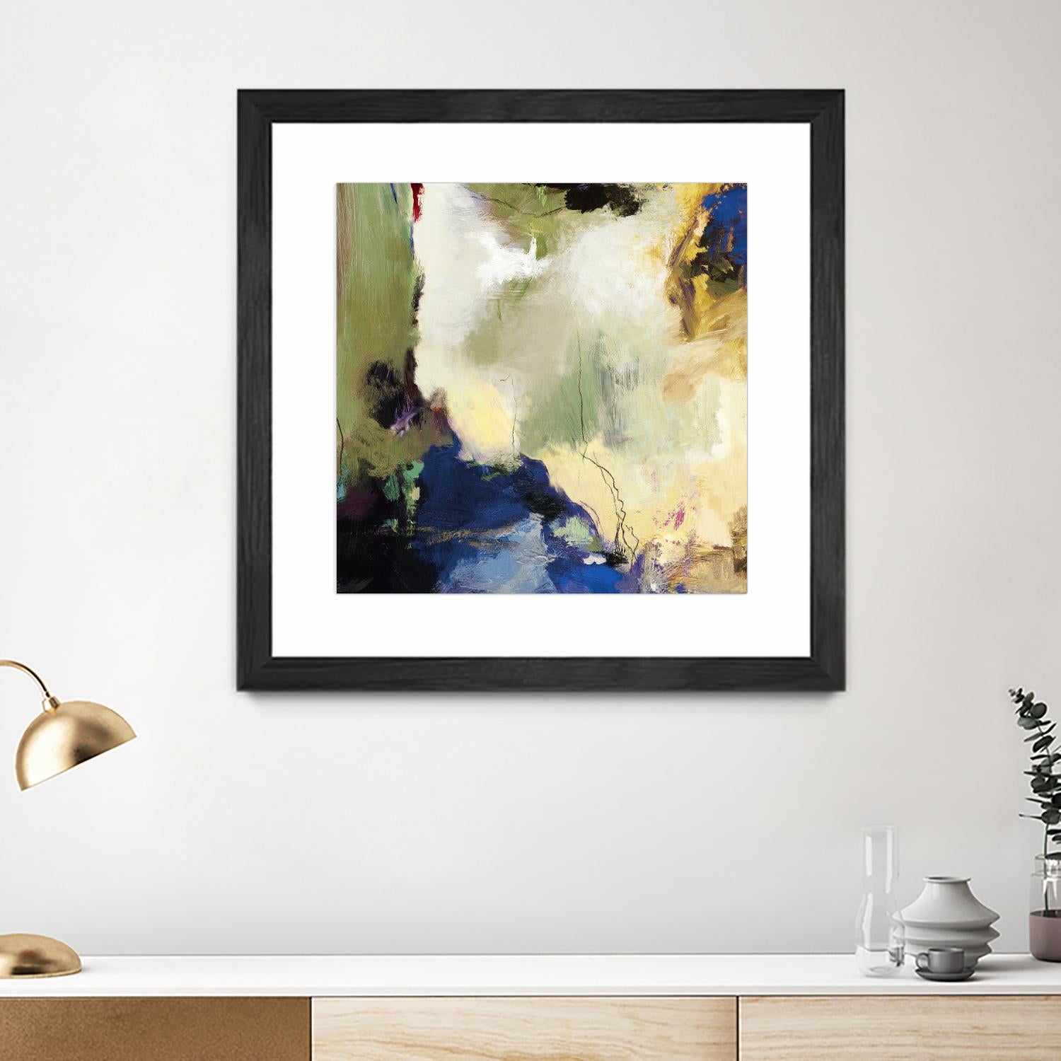 Elegant Mess by PI Studio on GIANT ART - beige abstract