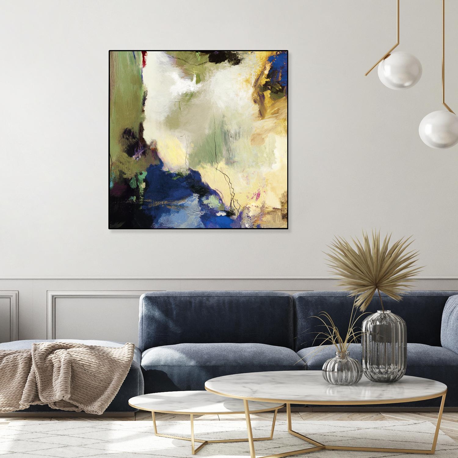 Elegant Mess by PI Studio on GIANT ART - beige abstract