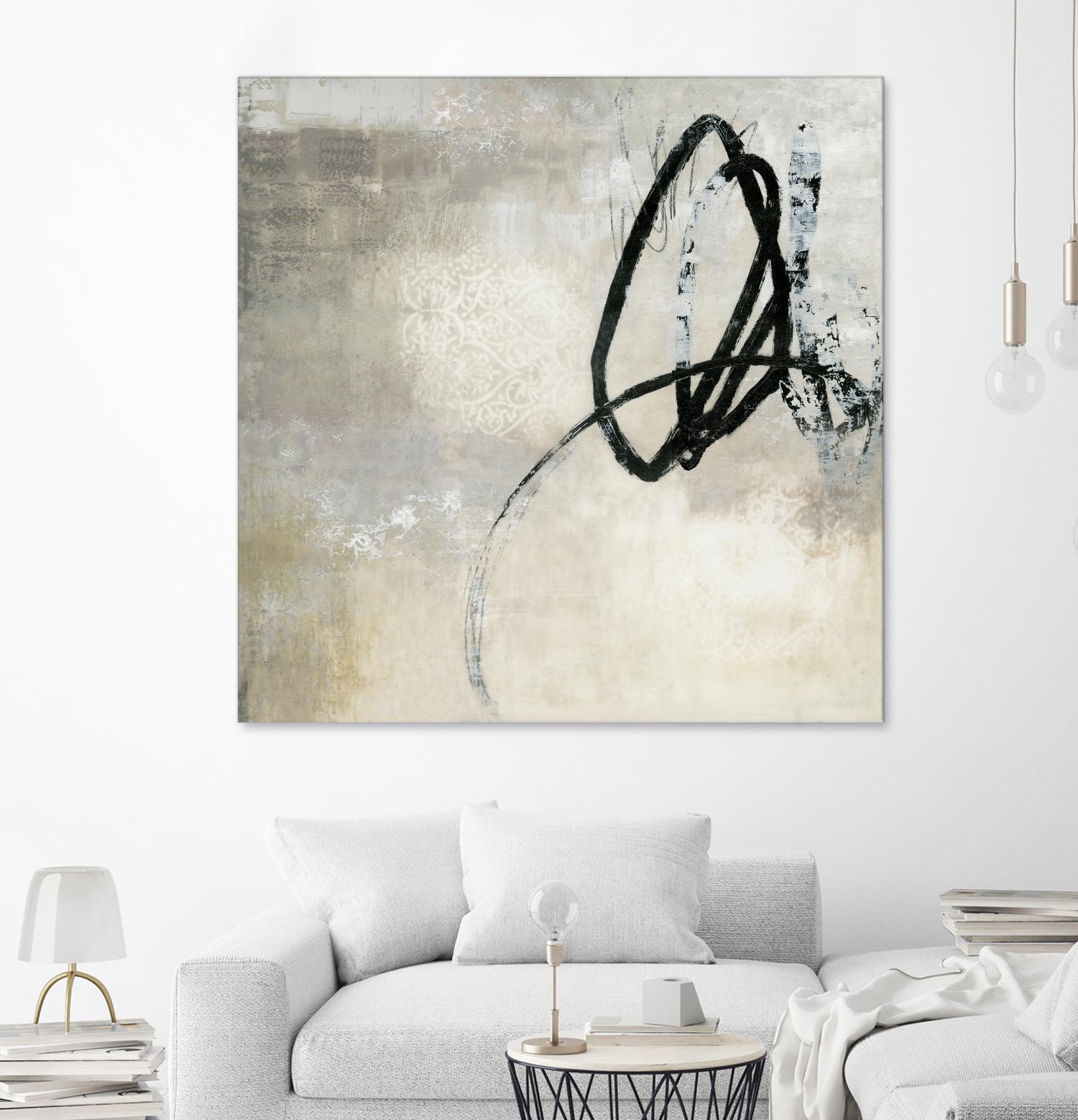 Soft Touch I by PI Studio on GIANT ART - beige abstract