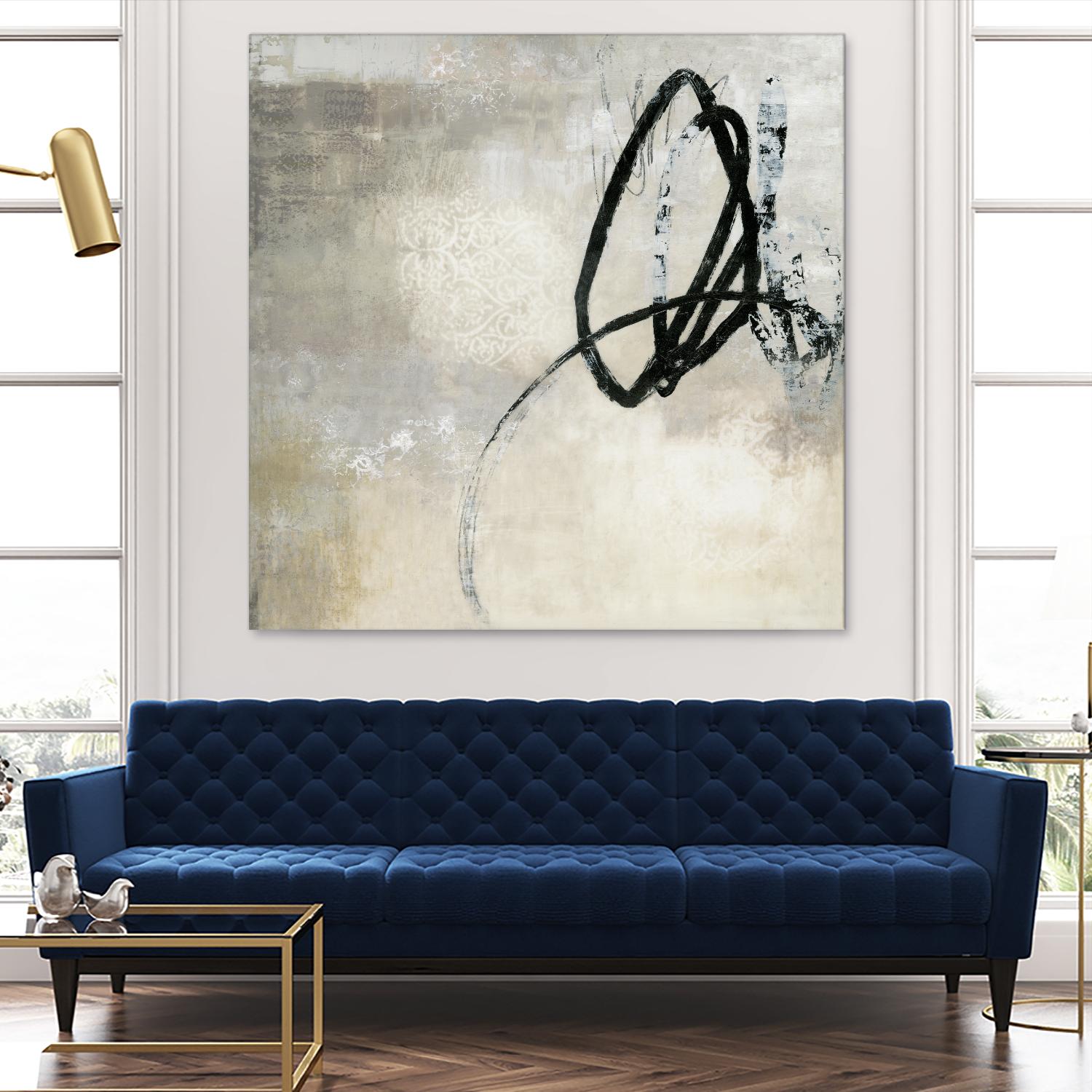 Soft Touch I by PI Studio on GIANT ART - beige abstract