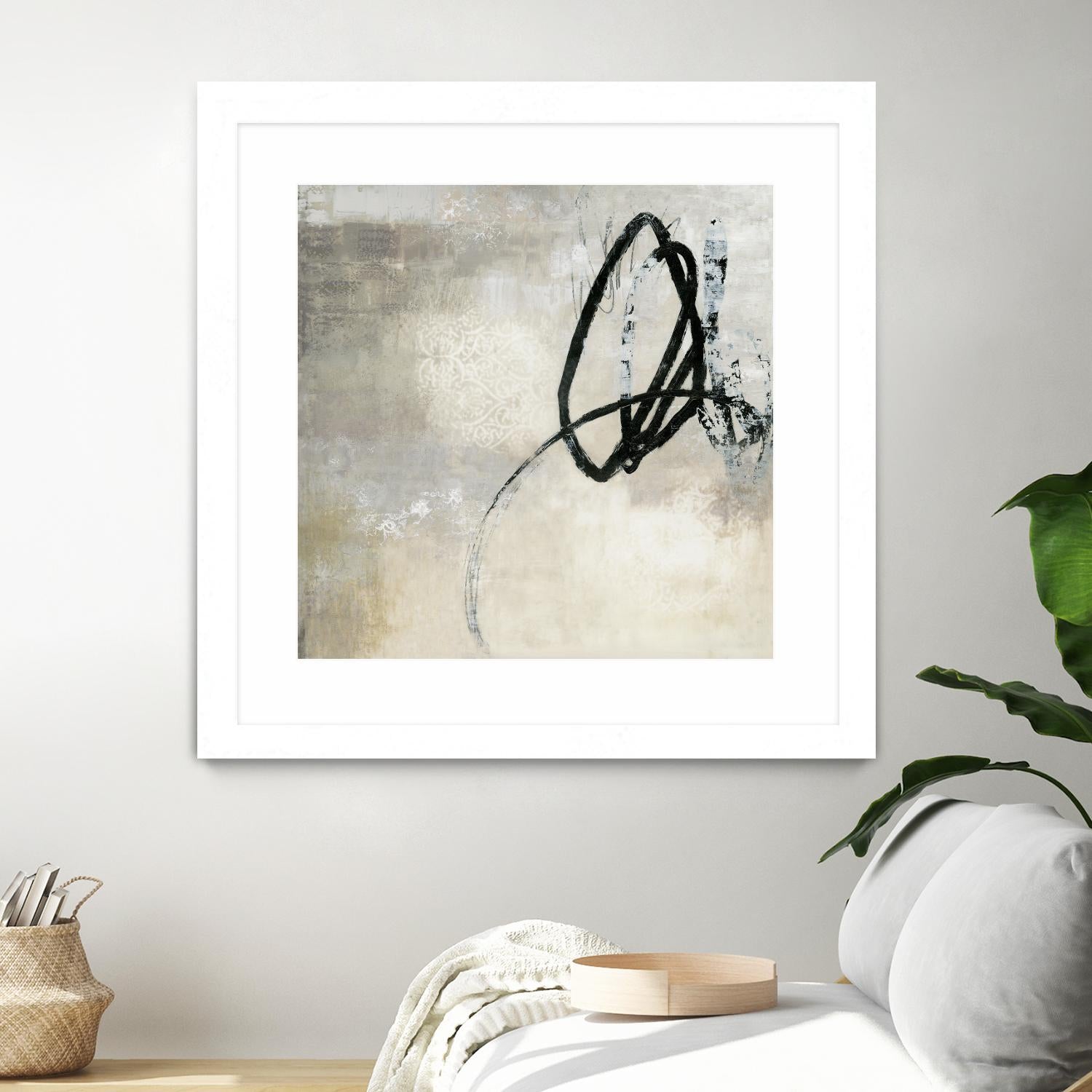 Soft Touch I by PI Studio on GIANT ART - beige abstract