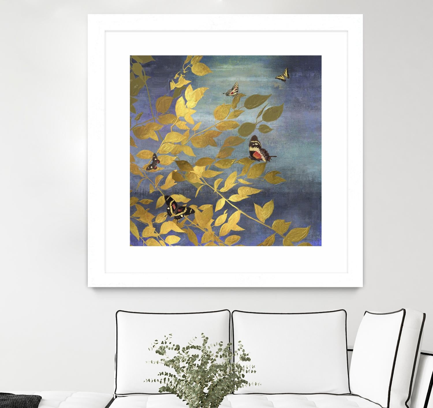 Meadow View by PI Studio on GIANT ART - yellow floral