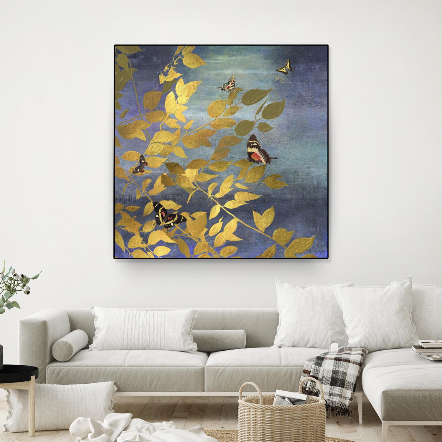 Meadow View by PI Studio on GIANT ART - yellow floral