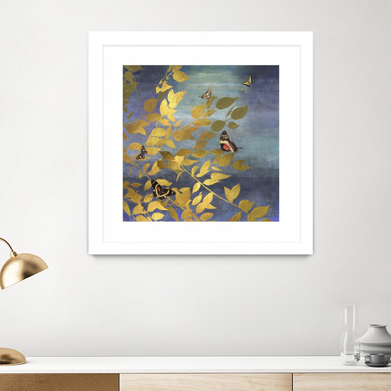 Meadow View by PI Studio on GIANT ART - yellow floral