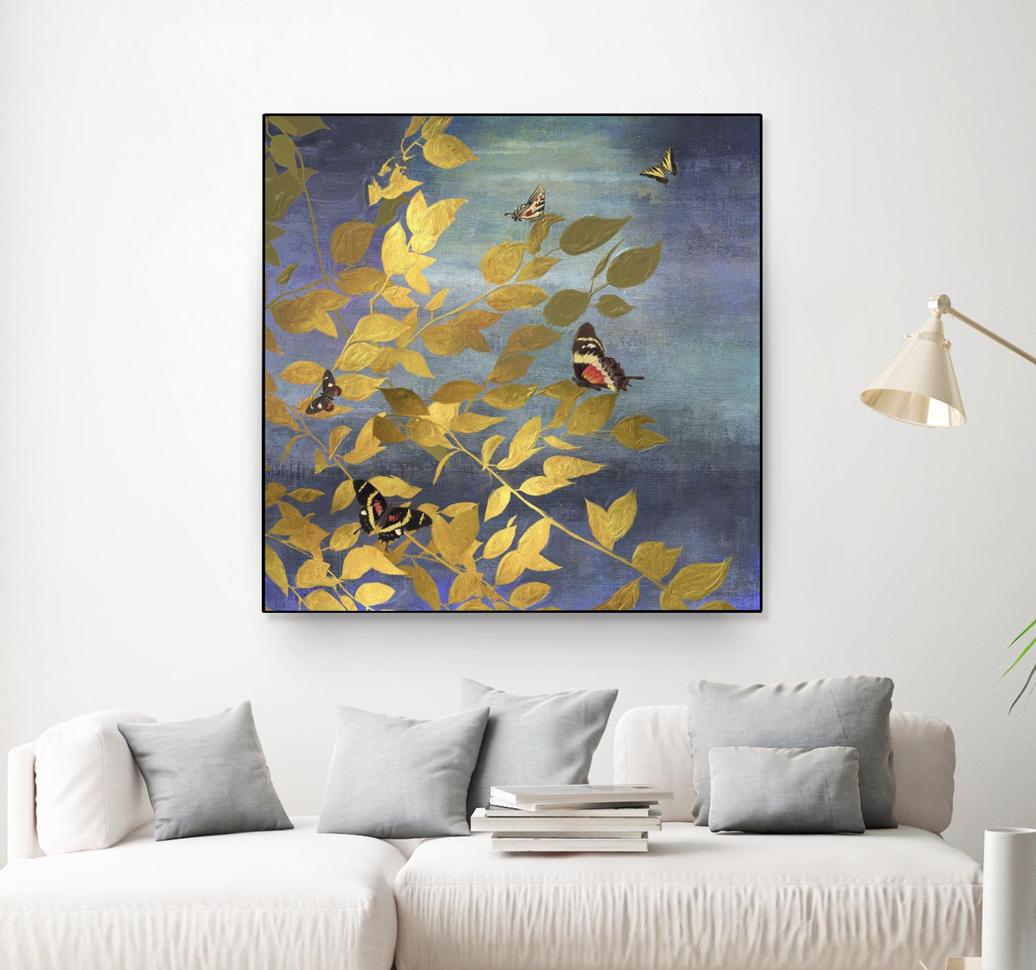 Meadow View by PI Studio on GIANT ART - yellow floral
