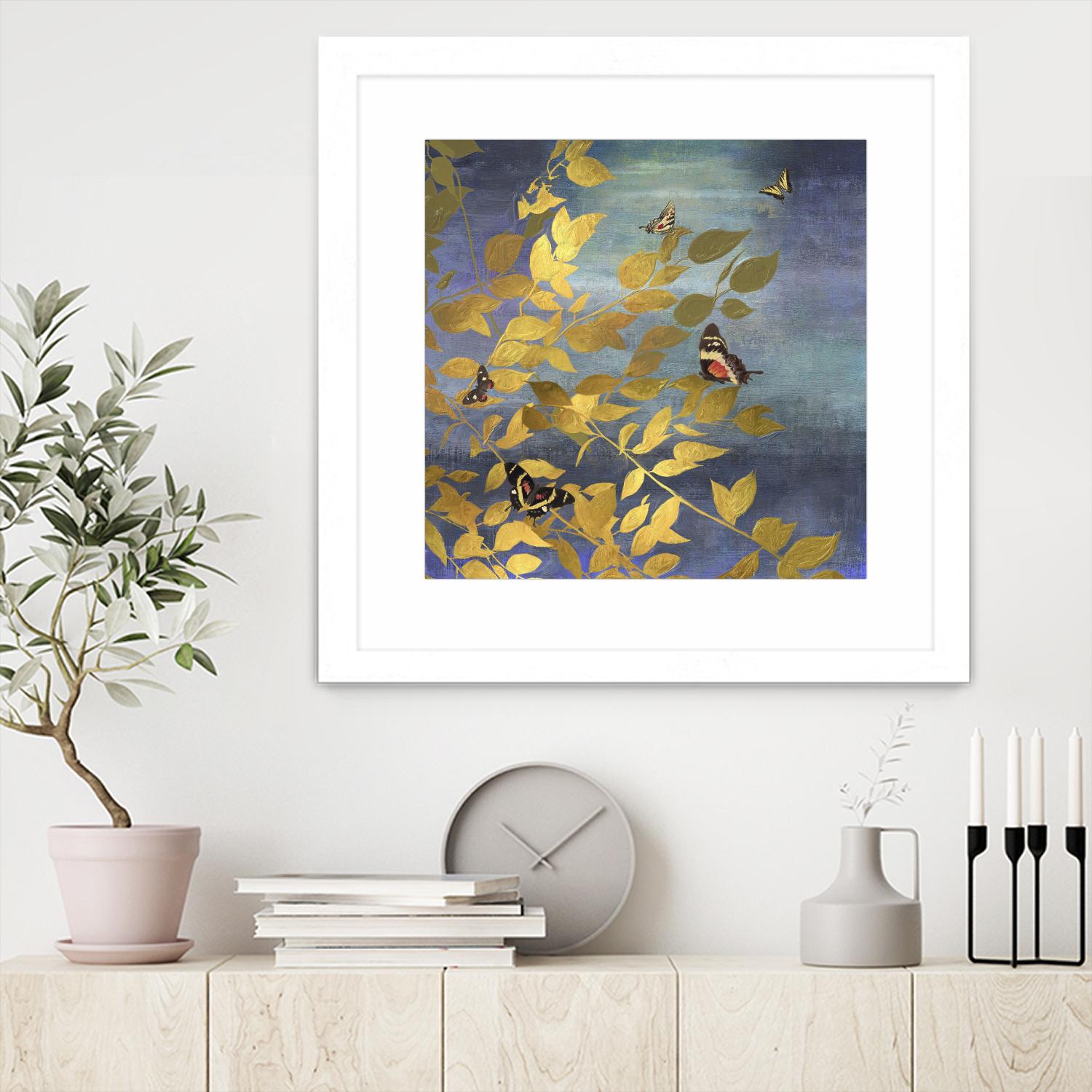Meadow View by PI Studio on GIANT ART - yellow floral