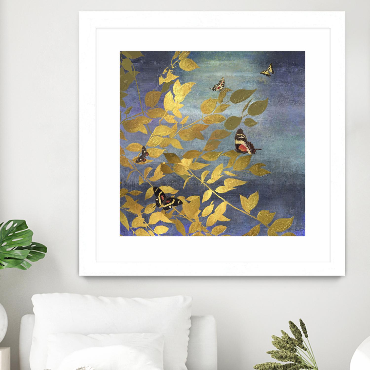 Meadow View by PI Studio on GIANT ART - yellow floral