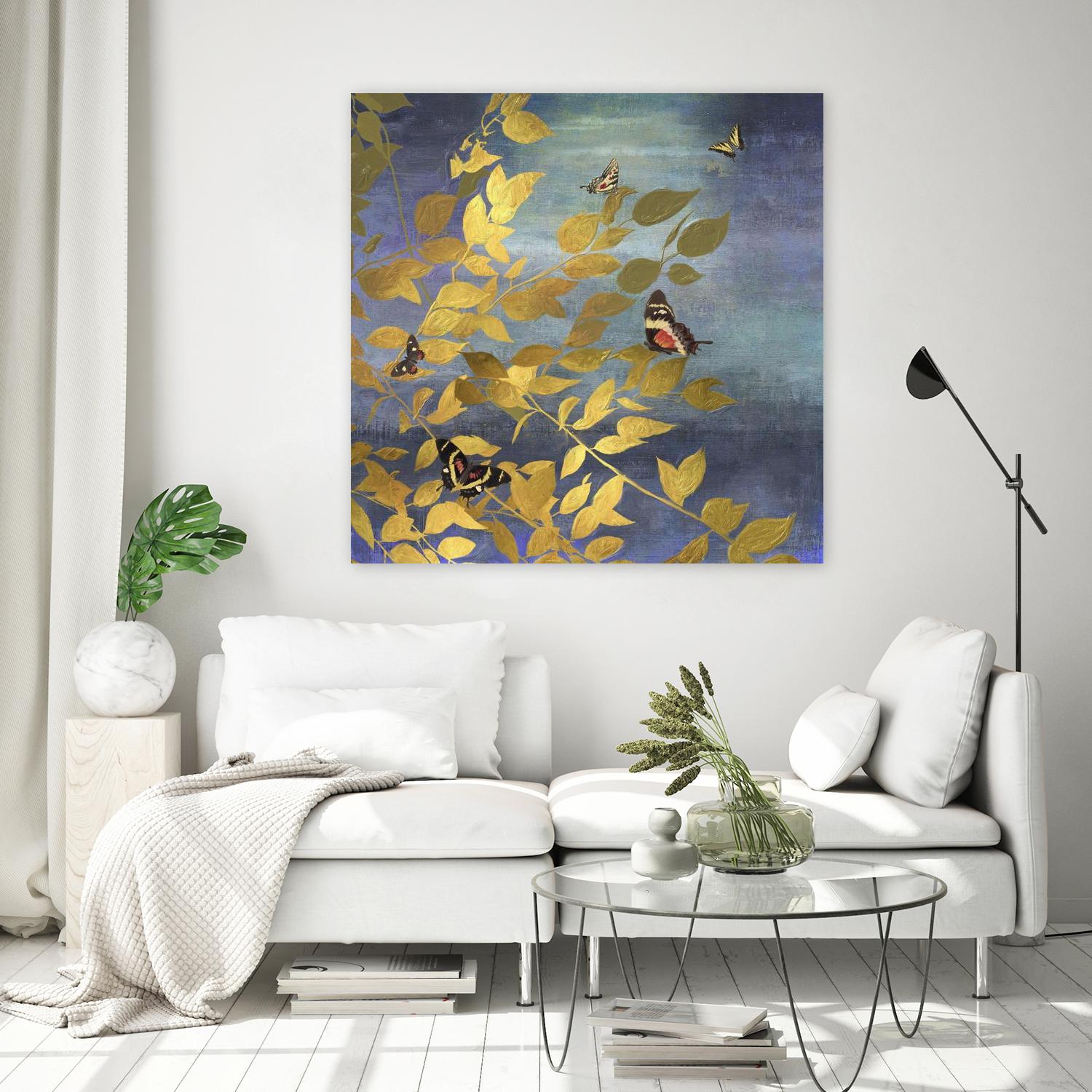Meadow View by PI Studio on GIANT ART - yellow floral