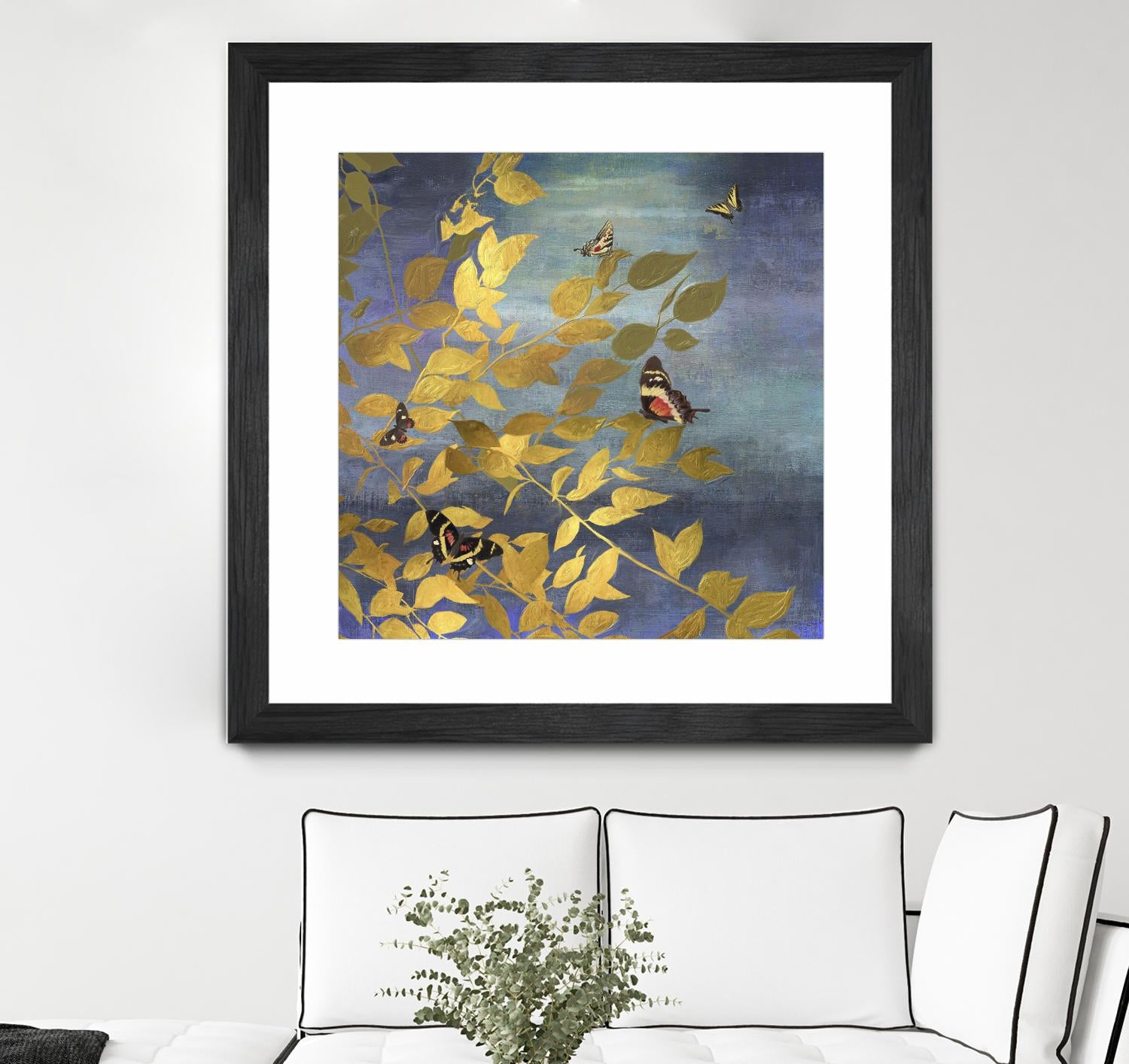 Meadow View by PI Studio on GIANT ART - yellow floral