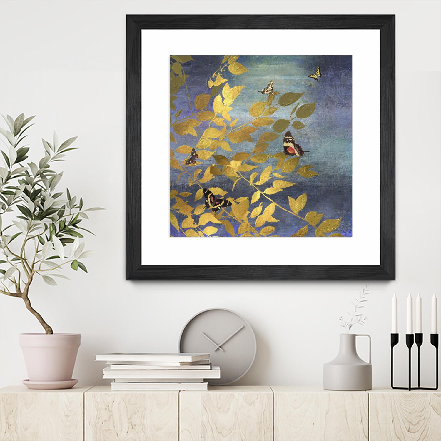 Meadow View by PI Studio on GIANT ART - yellow floral