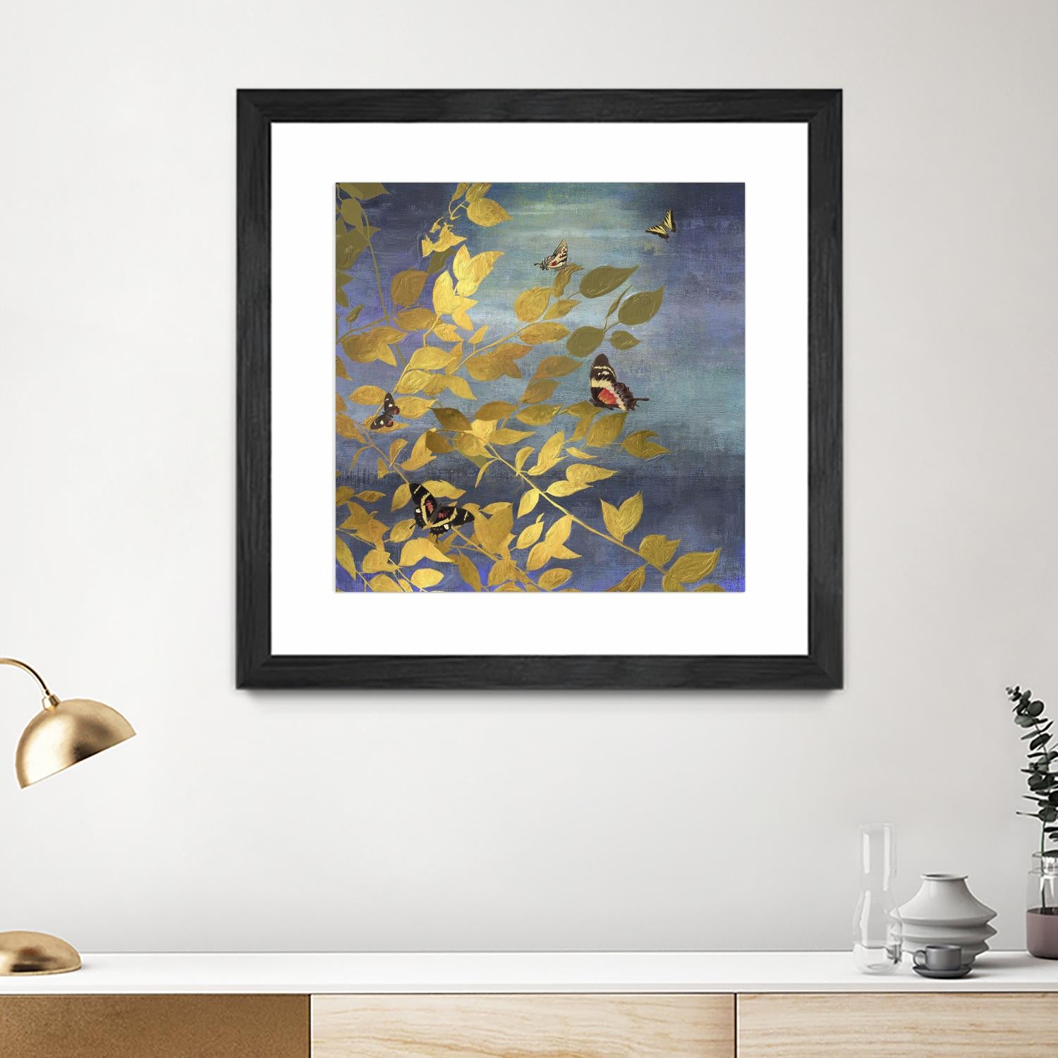 Meadow View by PI Studio on GIANT ART - yellow floral