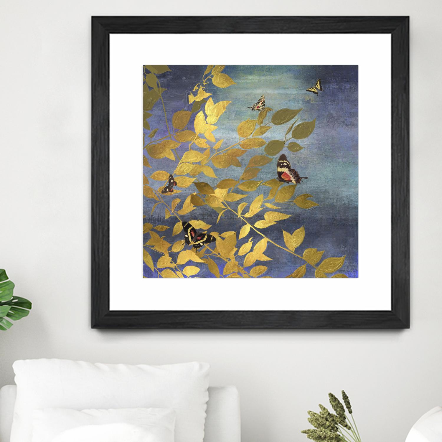 Meadow View by PI Studio on GIANT ART - yellow floral