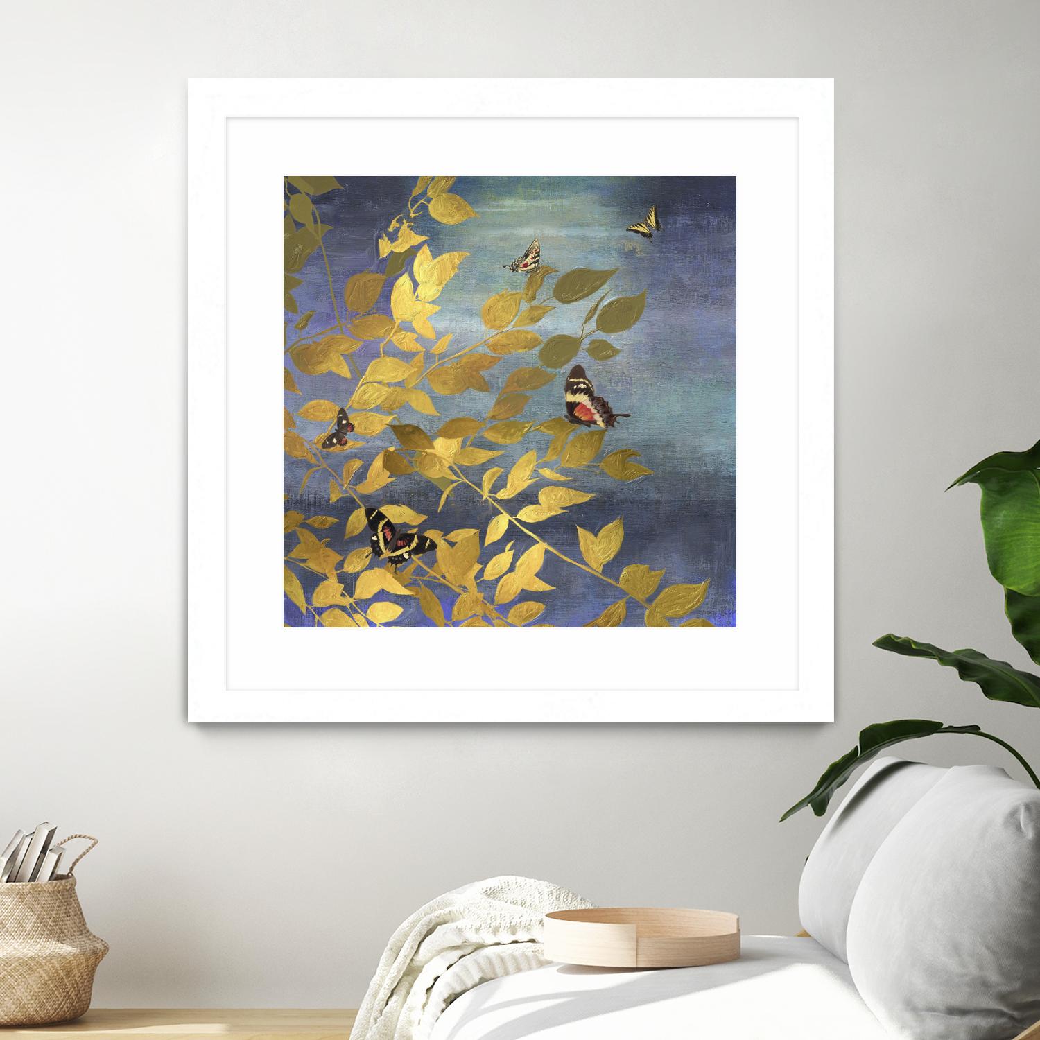 Meadow View by PI Studio on GIANT ART - yellow floral