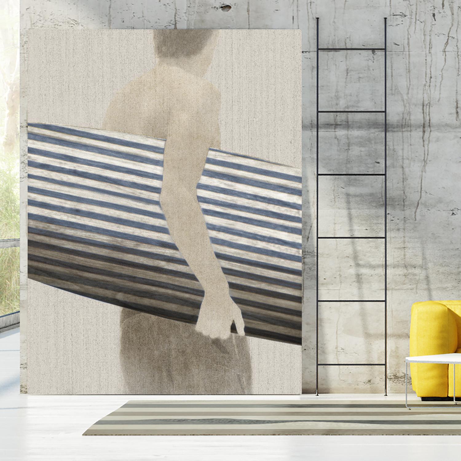 Little Luxury I by PI Studio on GIANT ART - blue men and women