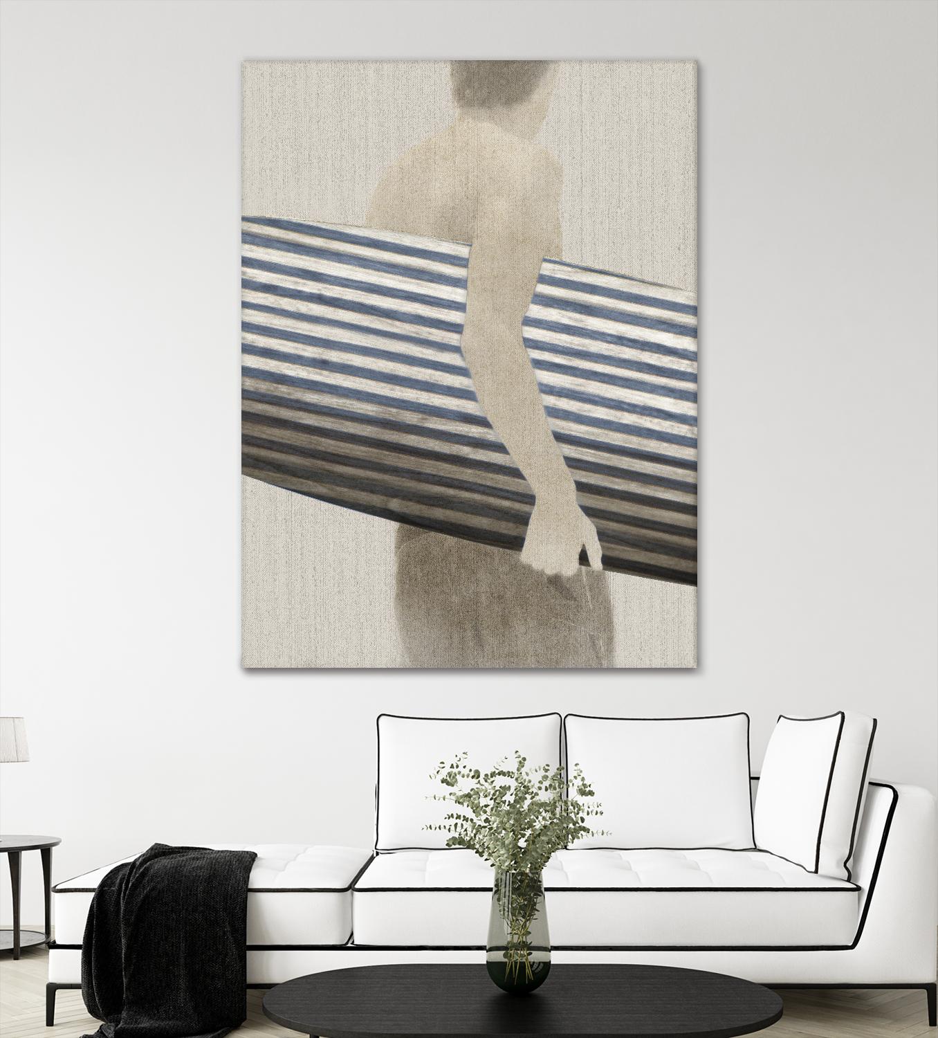 Little Luxury I by PI Studio on GIANT ART - blue men and women