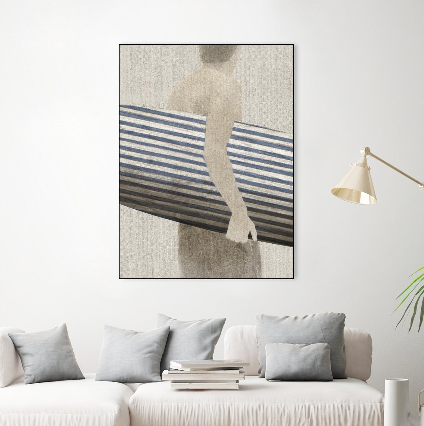 Little Luxury I by PI Studio on GIANT ART - blue men and women