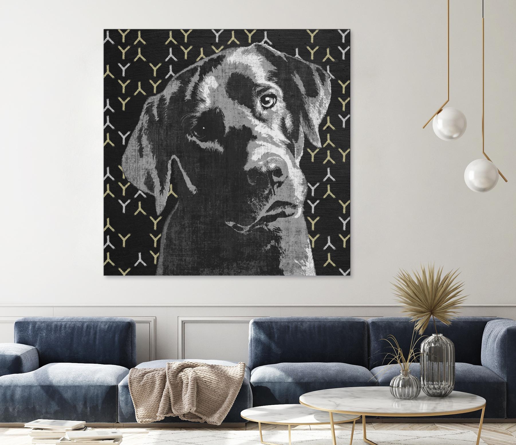 Lab by PI Studio on GIANT ART - grey animals