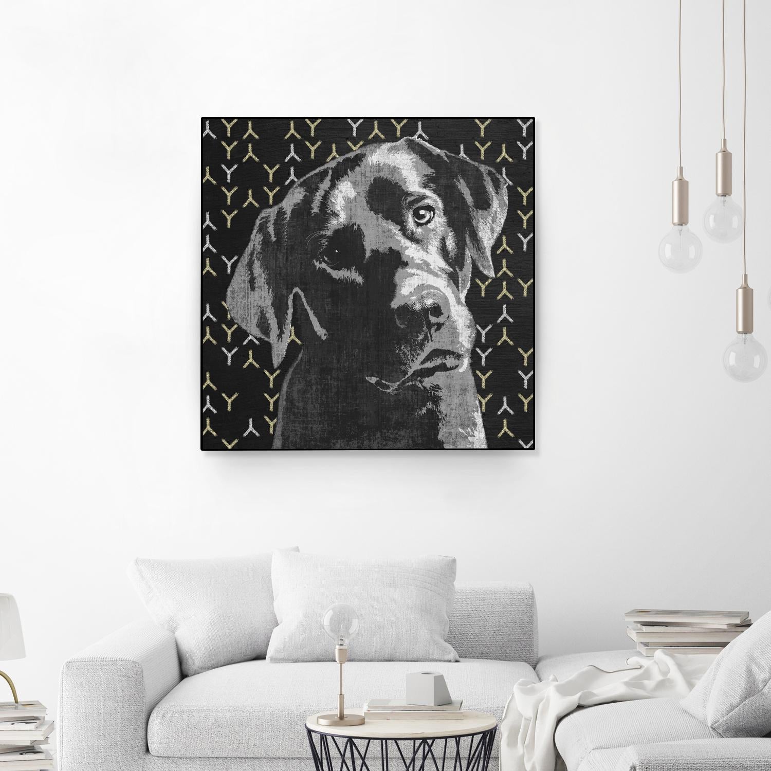 Lab by PI Studio on GIANT ART - grey animals