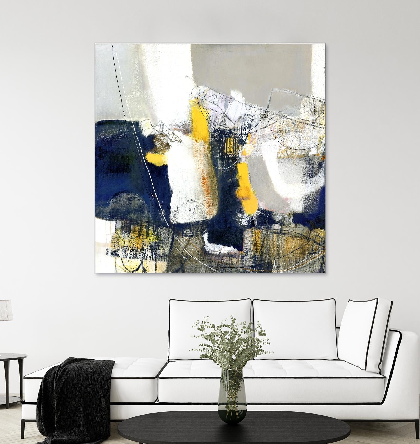 Round Trip II by PI Studio on GIANT ART - white abstract