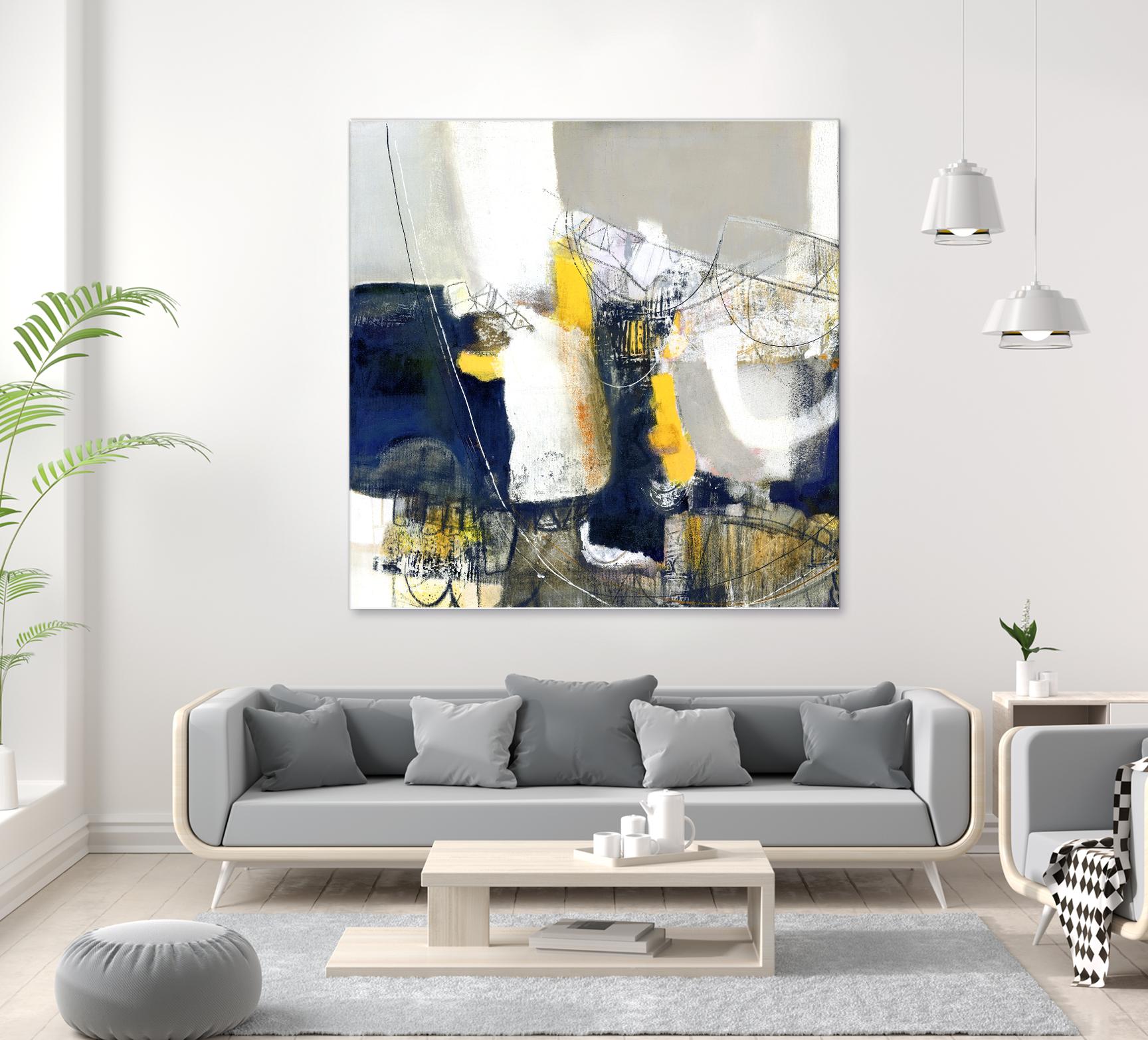 Round Trip II by PI Studio on GIANT ART - white abstract