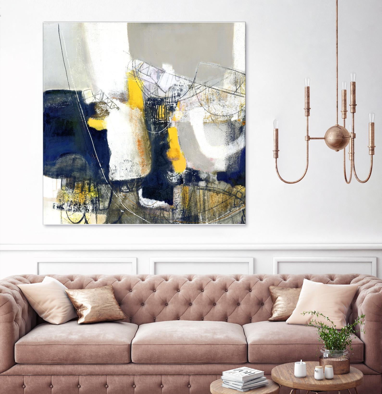 Round Trip II by PI Studio on GIANT ART - white abstract