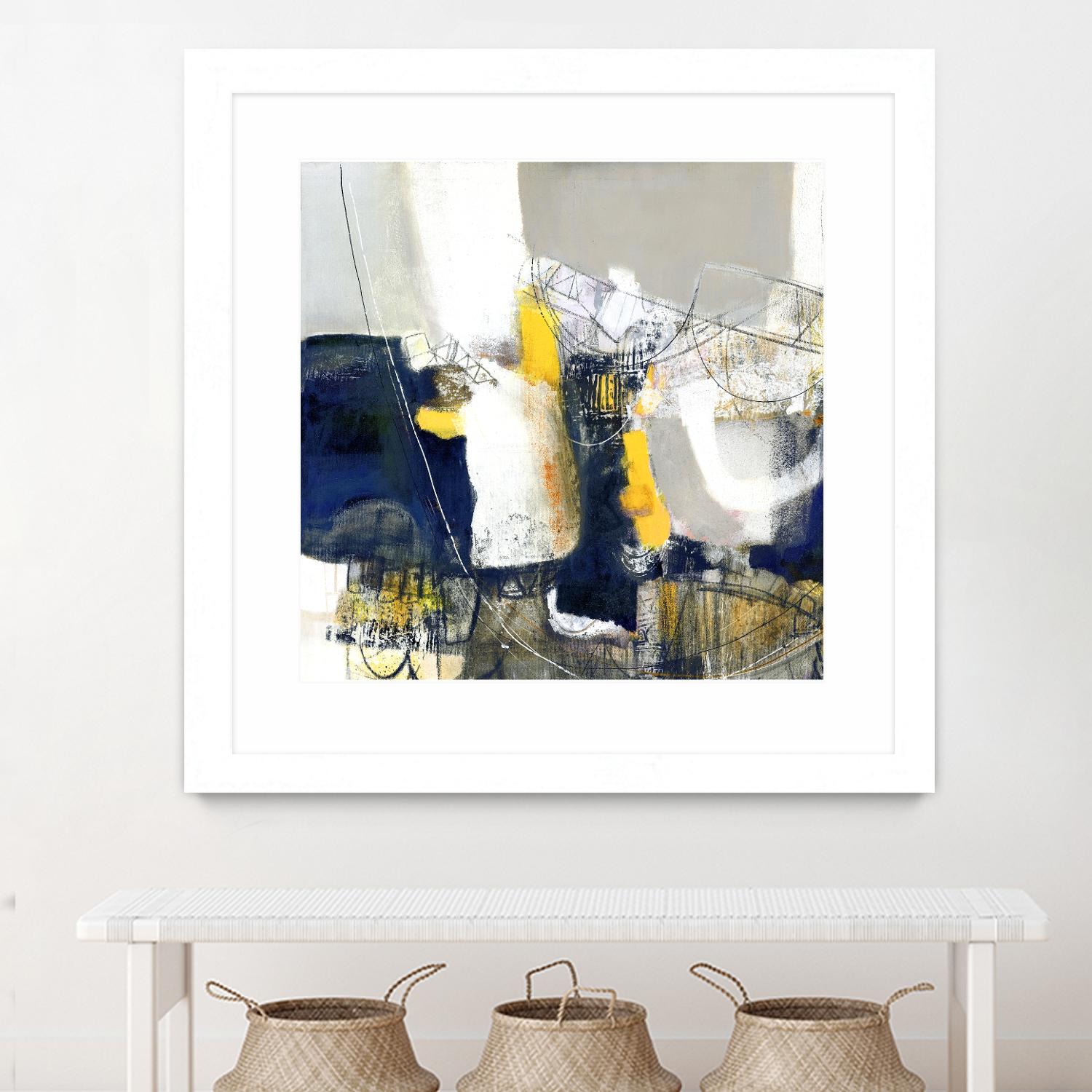 Round Trip II by PI Studio on GIANT ART - white abstract