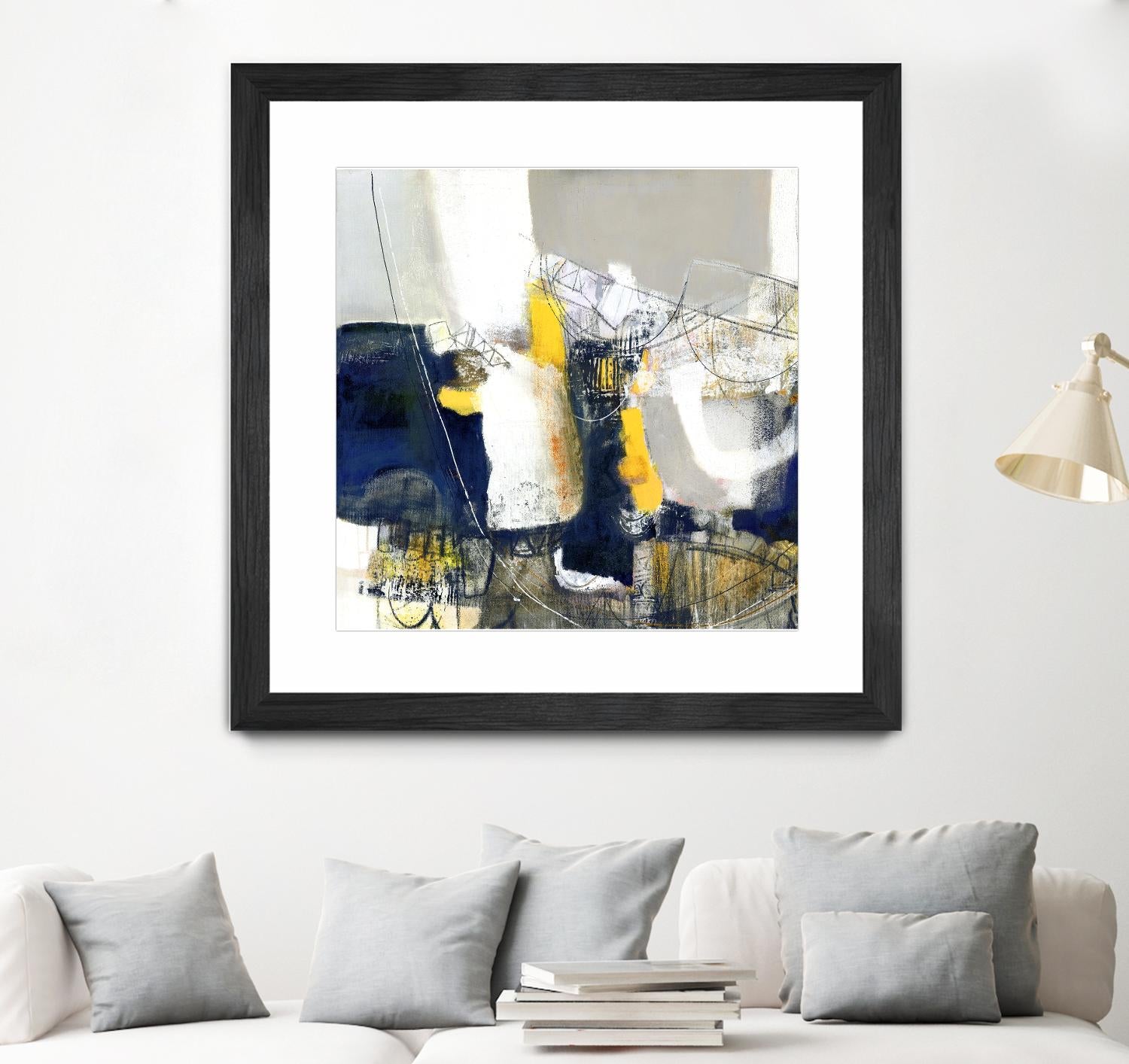 Round Trip II by PI Studio on GIANT ART - white abstract