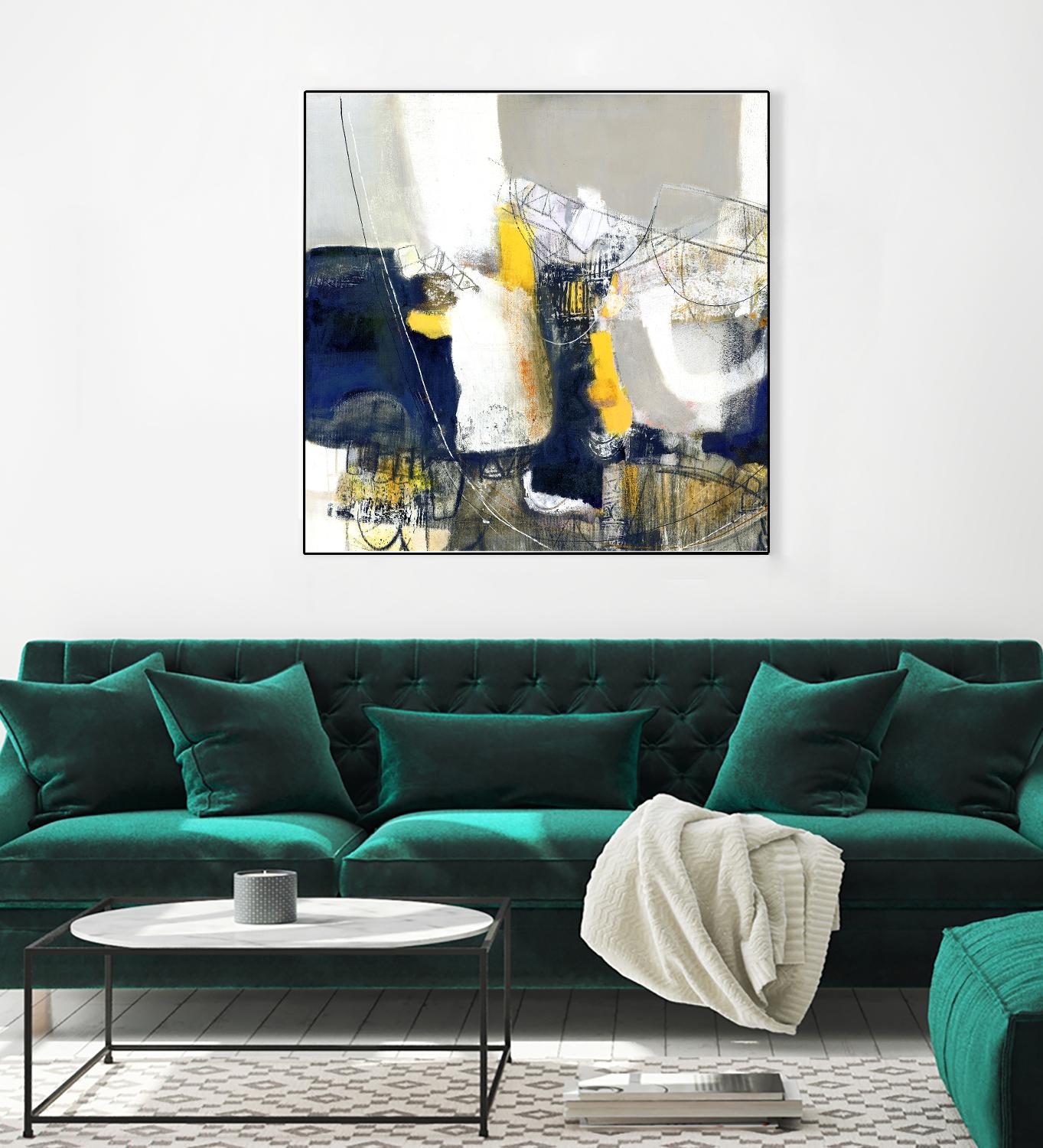 Round Trip II by PI Studio on GIANT ART - white abstract