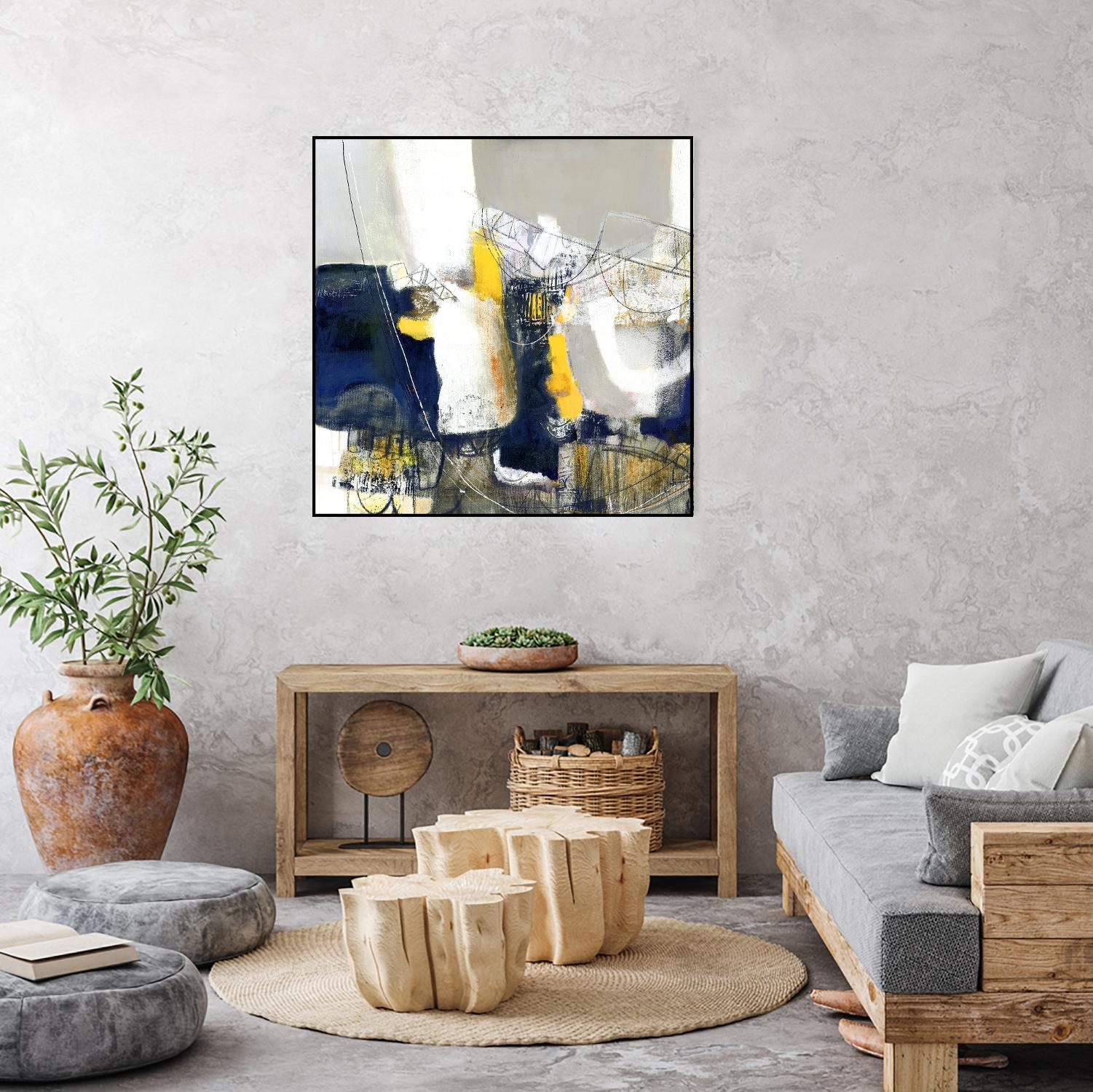 Round Trip II by PI Studio on GIANT ART - white abstract