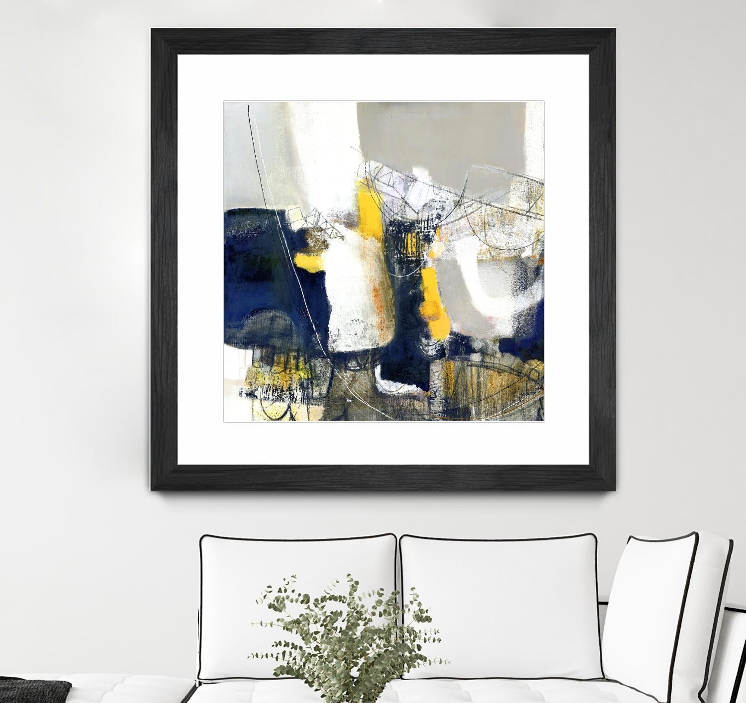 Round Trip II by PI Studio on GIANT ART - white abstract