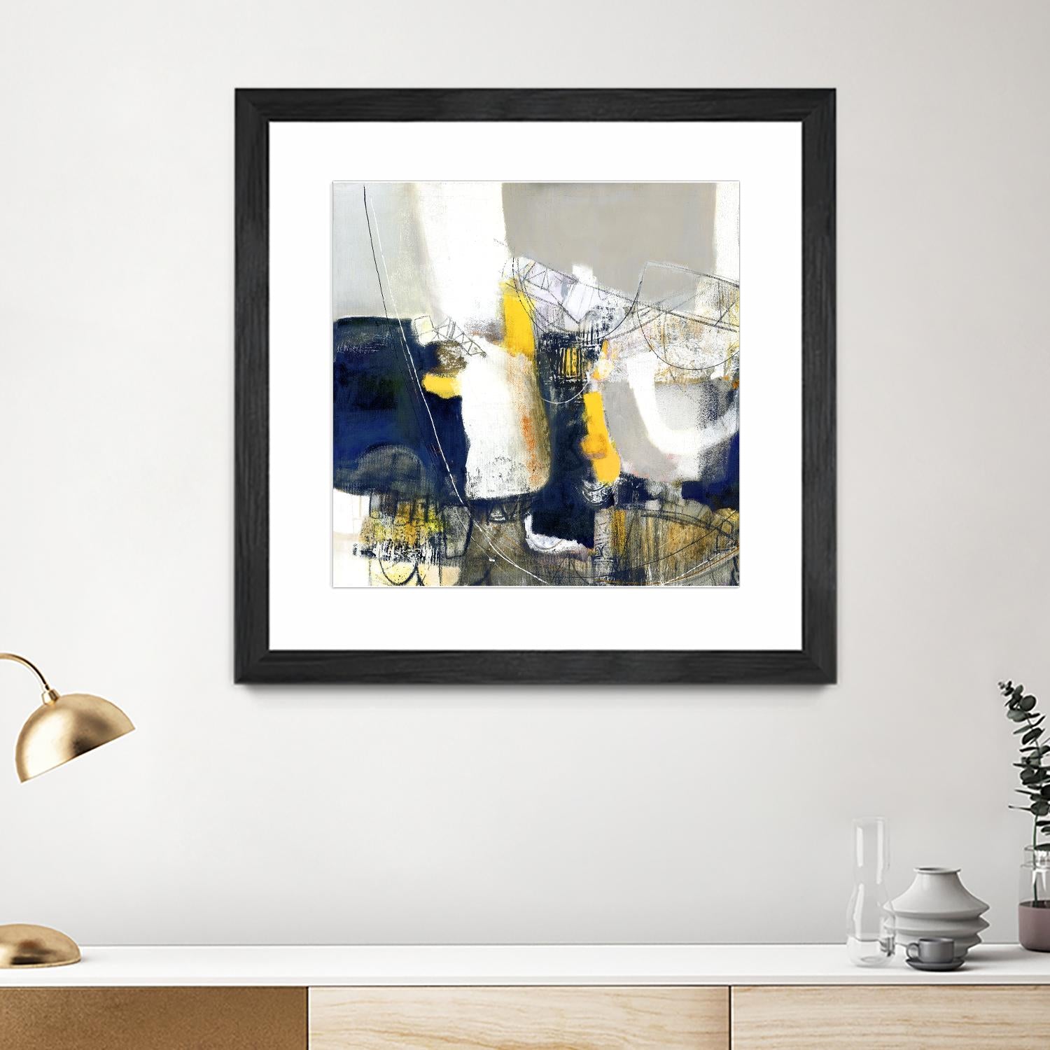 Round Trip II by PI Studio on GIANT ART - white abstract