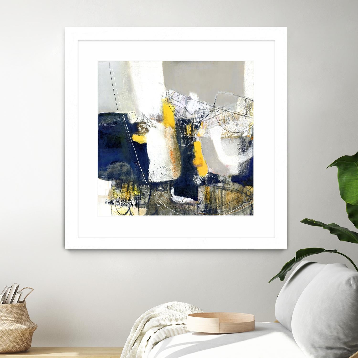 Round Trip II by PI Studio on GIANT ART - white abstract