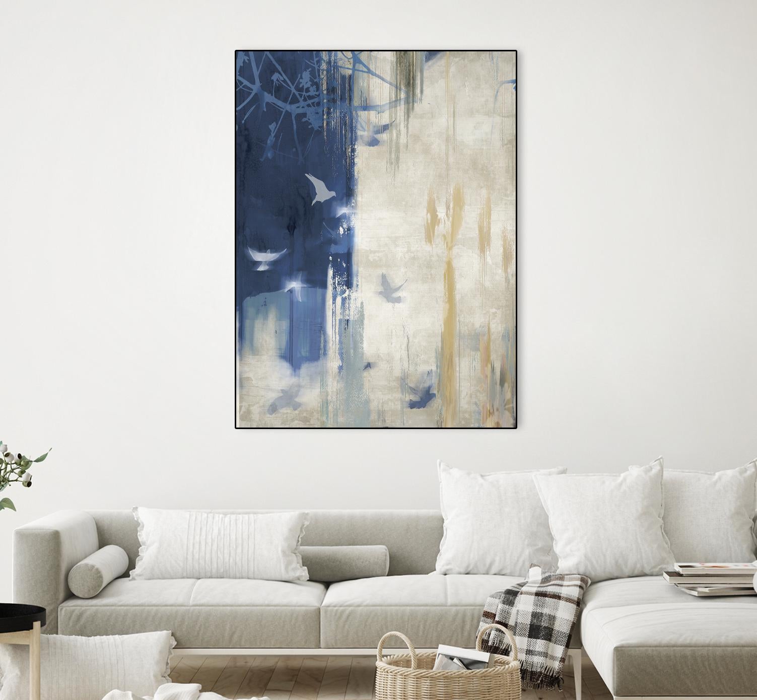 Unquiet Stone I by PI Studio on GIANT ART - white abstract