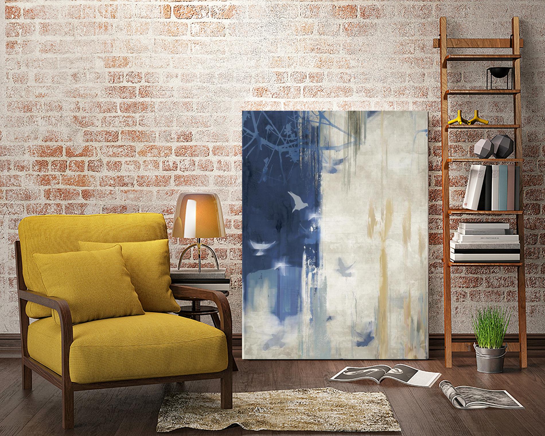 Unquiet Stone I by PI Studio on GIANT ART - white abstract