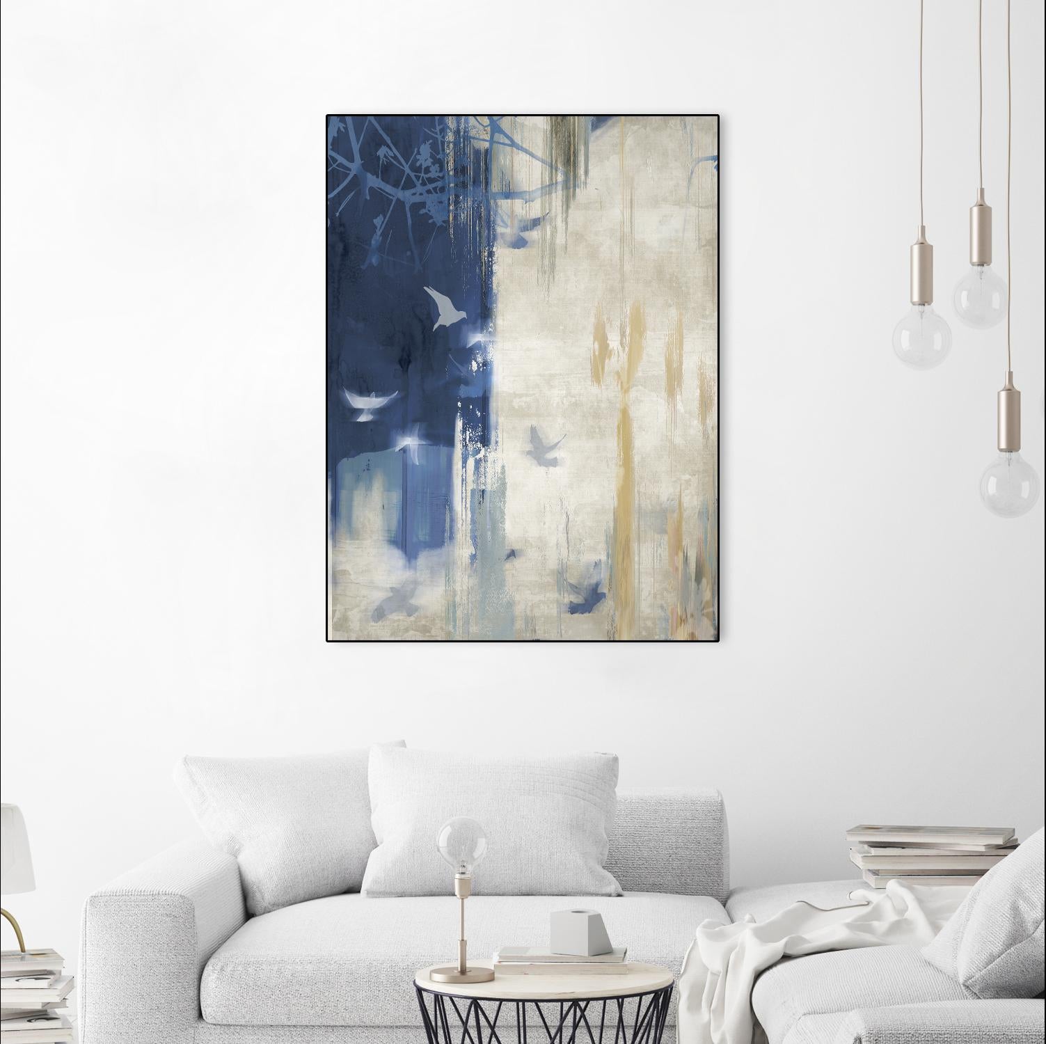 Unquiet Stone I by PI Studio on GIANT ART - white abstract