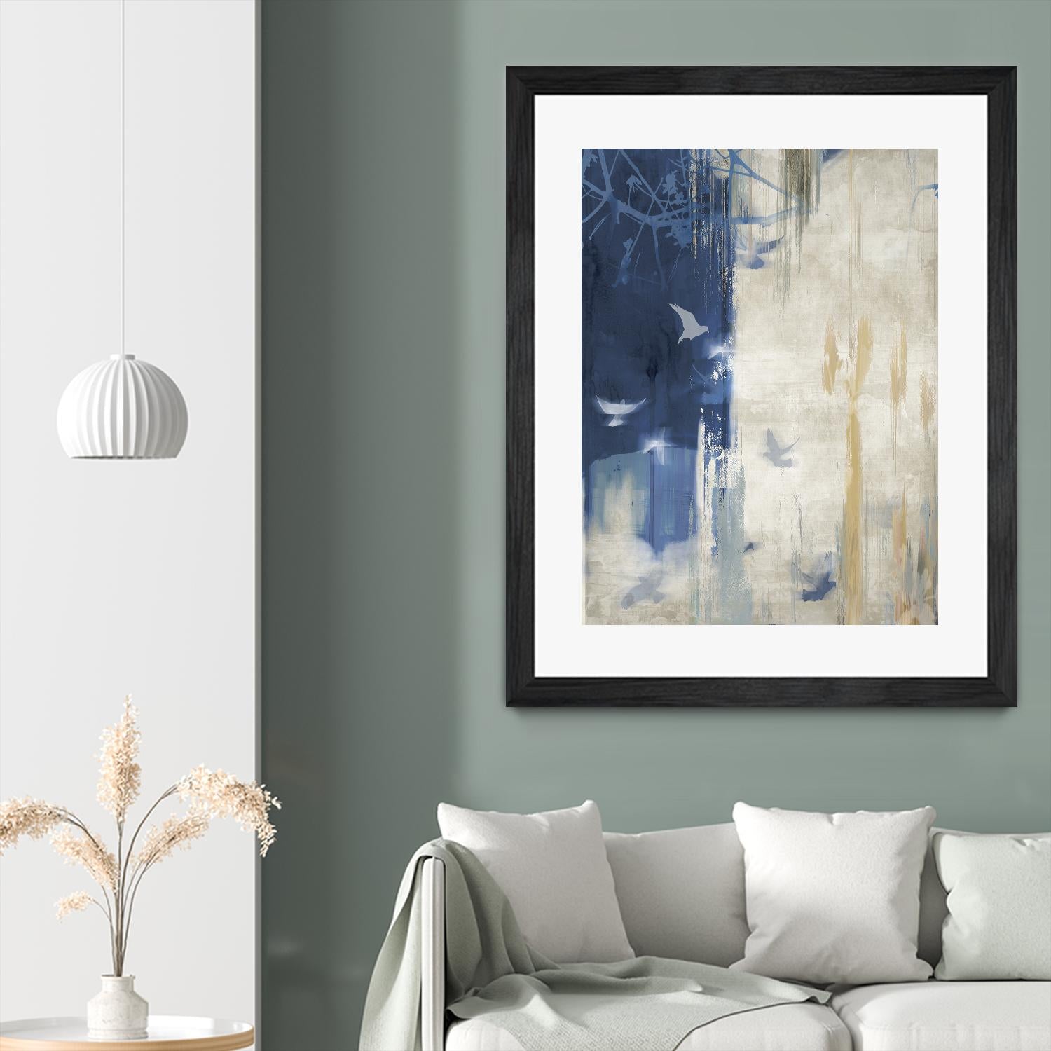 Unquiet Stone I by PI Studio on GIANT ART - white abstract