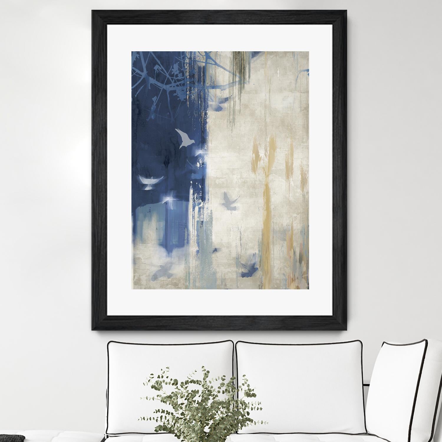 Unquiet Stone I by PI Studio on GIANT ART - white abstract