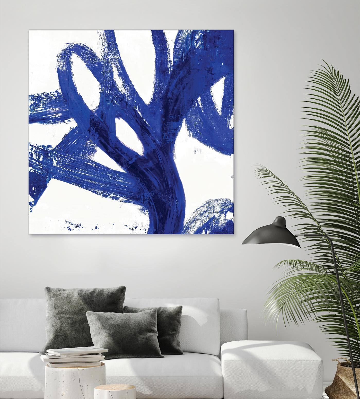 Tenderness Indigo by PI Galerie on GIANT ART - white abstract